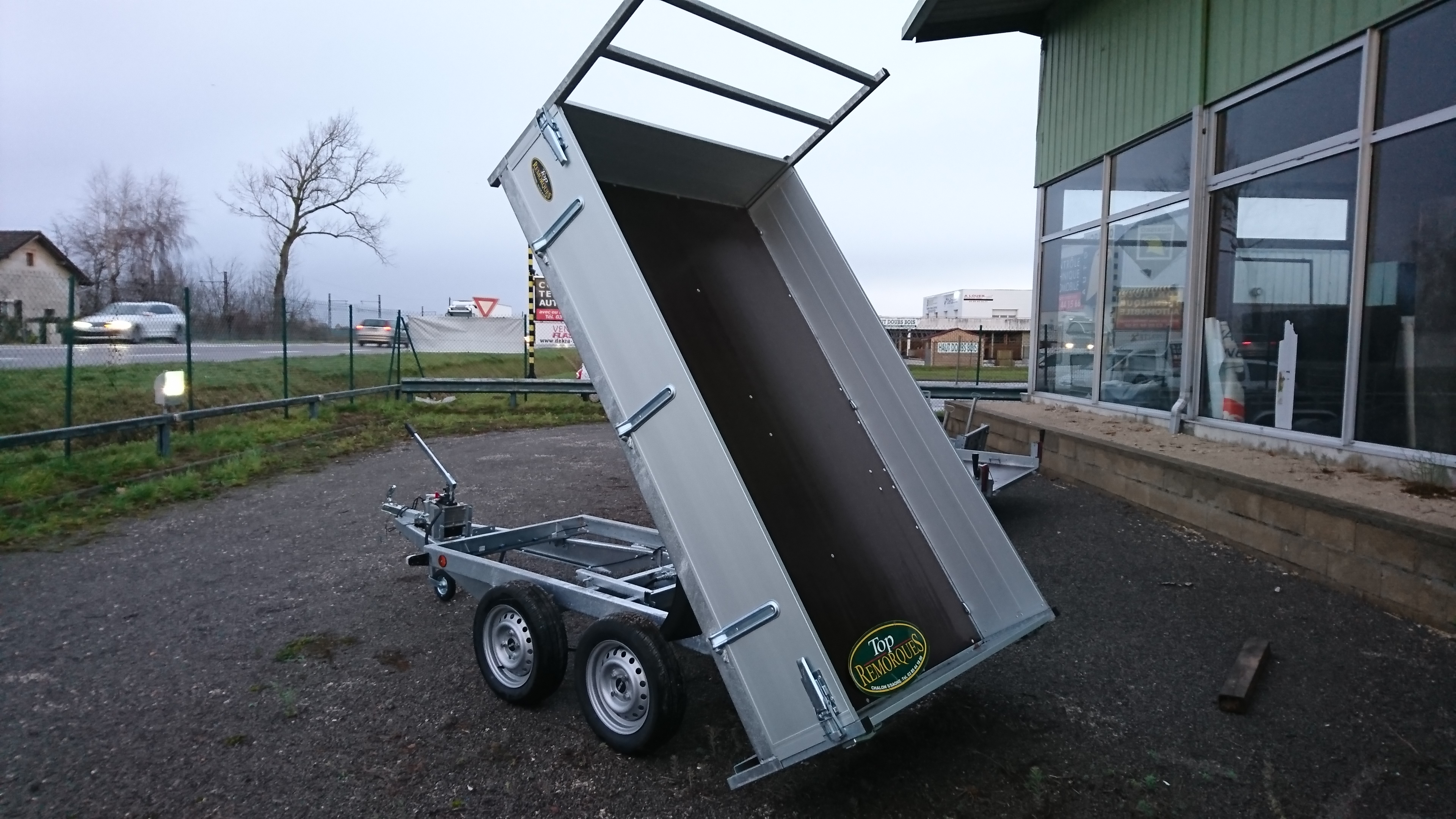 Remorque benne 750 kg BW TRAILERS