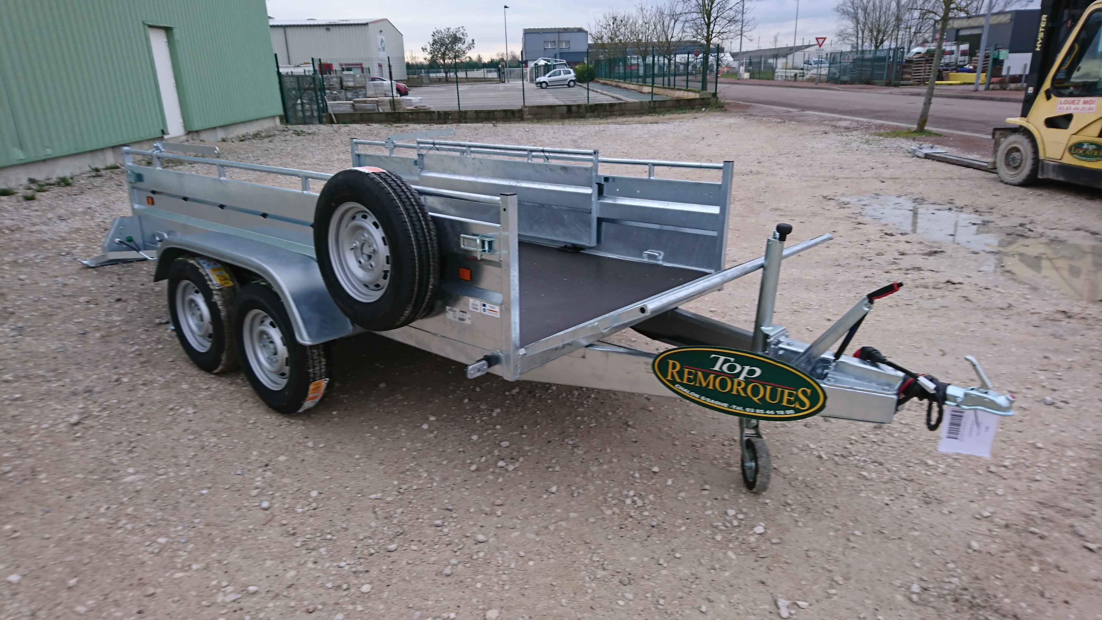 Remorque utilitaire LIDER Robust "2500 kg"