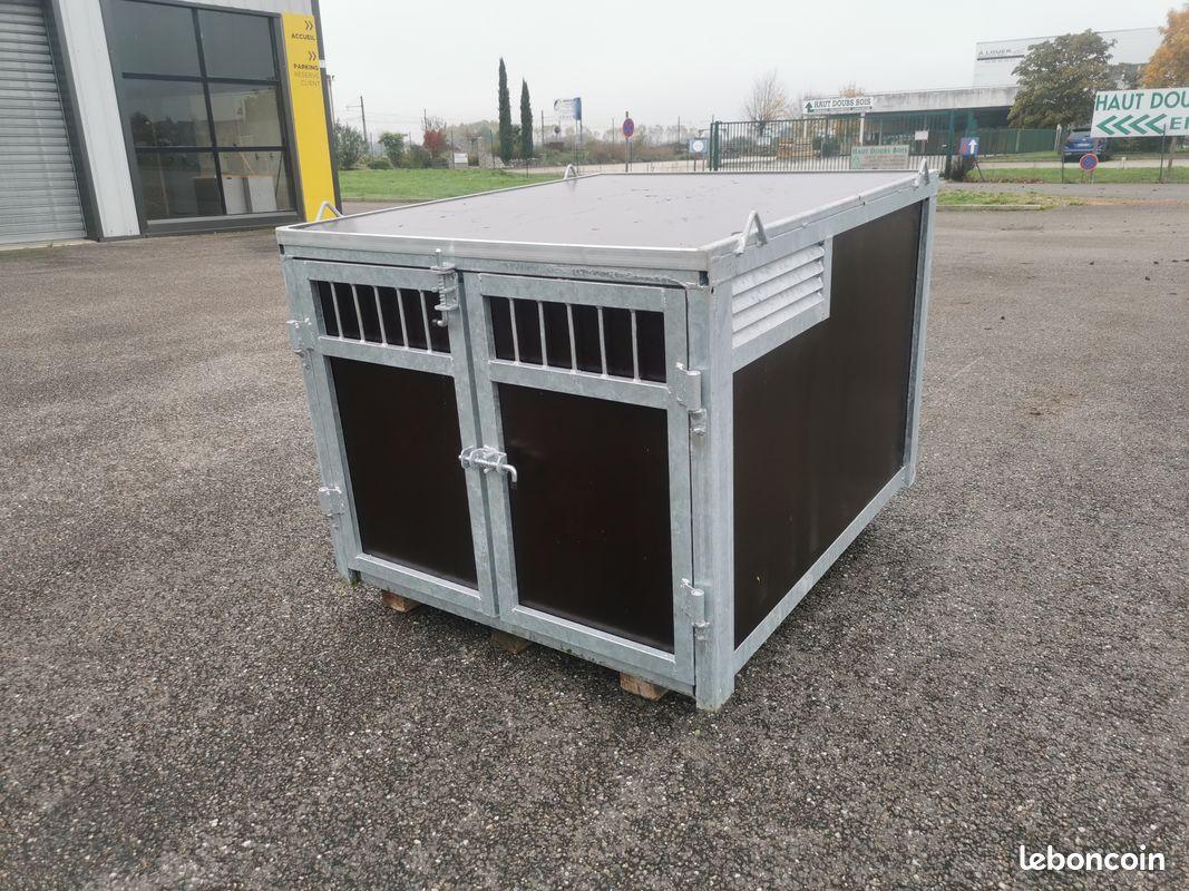 Caisse a chien BW TRAILERS 2 cases