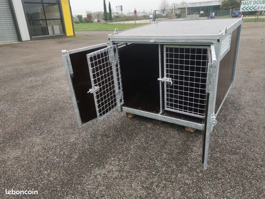 Caisse a chien BW TRAILERS 2 cases