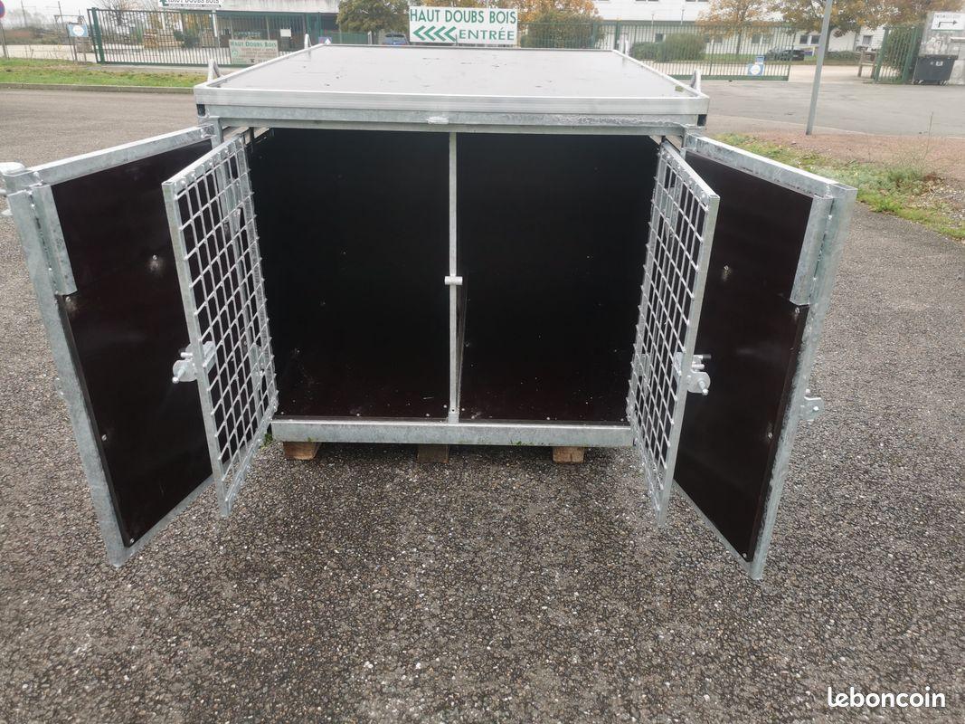 Caisse a chien BW TRAILERS 2 cases