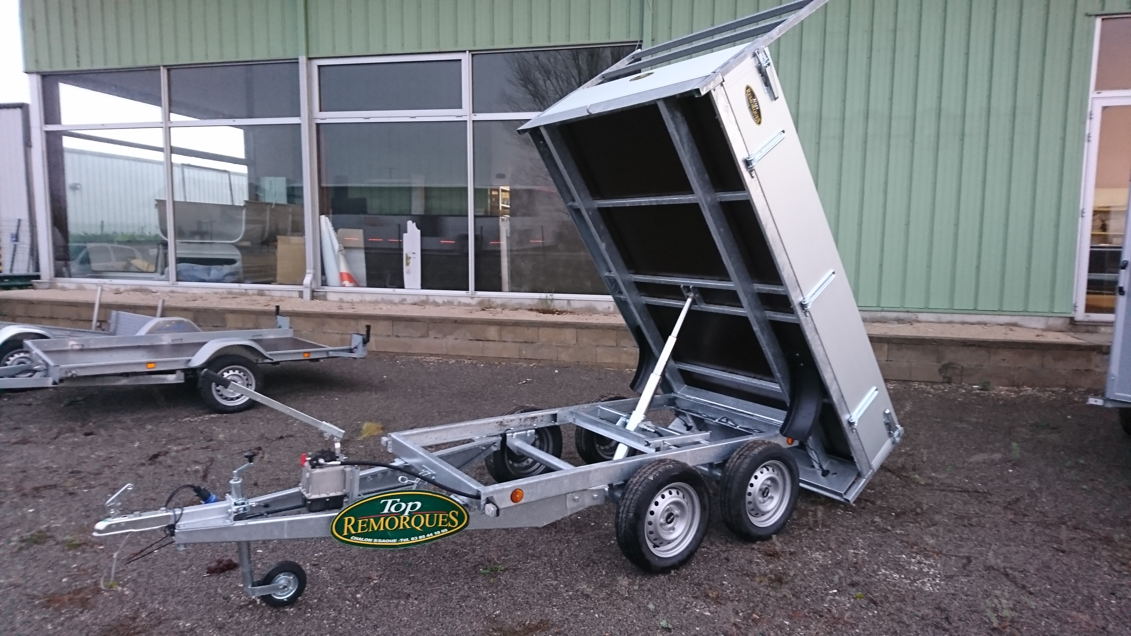 Remorque benne 750 kg BW TRAILERS