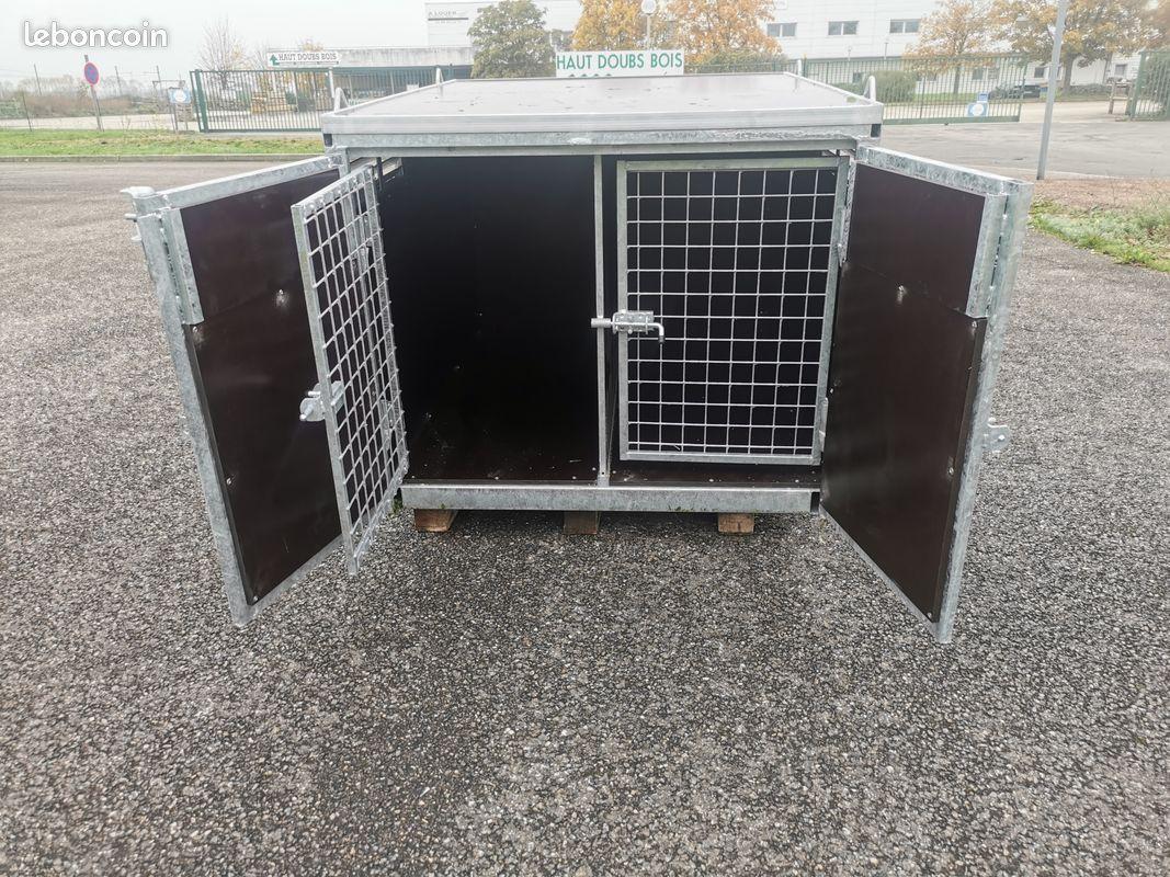 Caisse a chien BW TRAILERS 2 cases