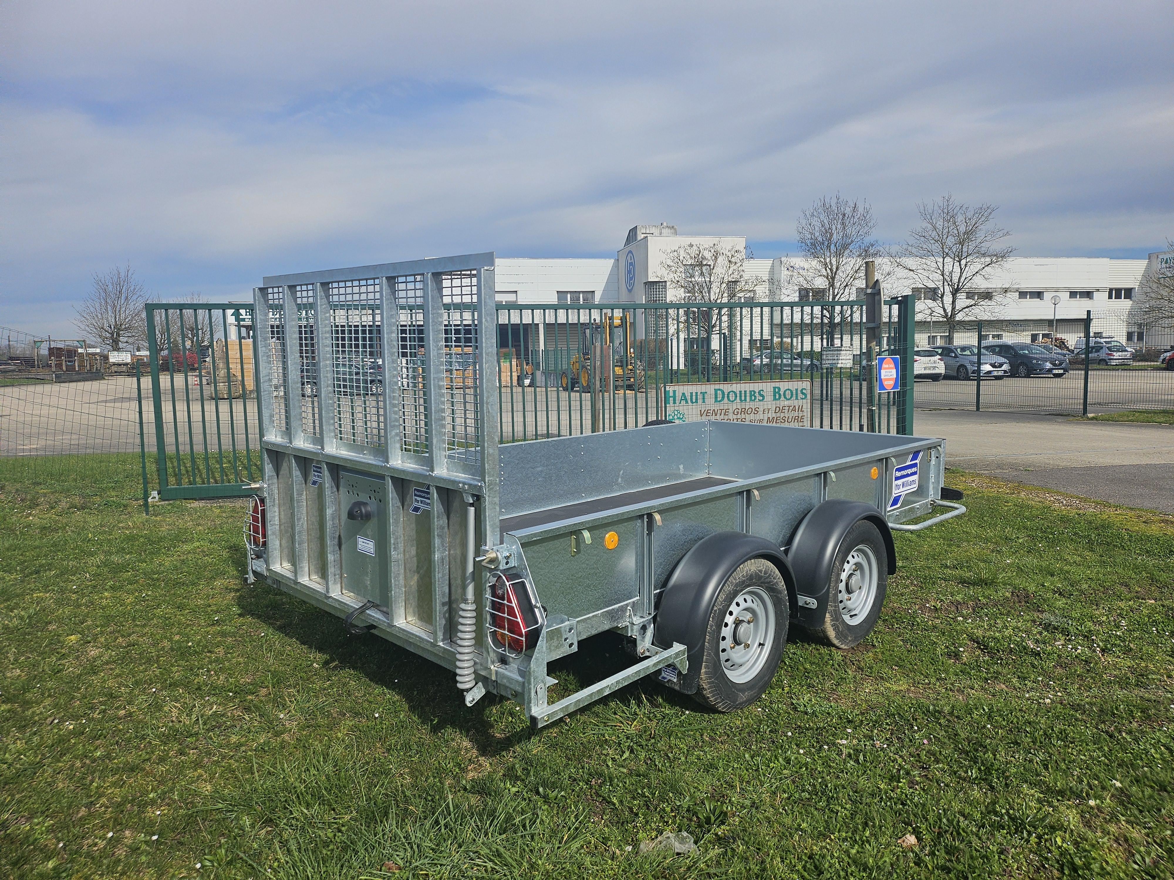 Plateau IFOR WILLIAMS GD105 avec rampe large